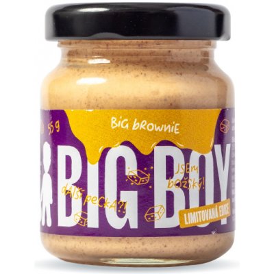 BIG BOY Mini Big Brownie Lískový krém s kešu a bílou čokoládou 55 g – Zbozi.Blesk.cz