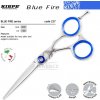 Kadeřnické nůžky Kiepe Professional Blue Fire Series Profi kadeřnické nůžky Japanese 5,5´ 227