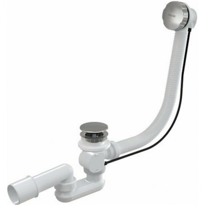 Ravak Ravak 10° Vanový sifon 570 B K/K chrom X01305 ODTOKVANPCR – Zboží Mobilmania