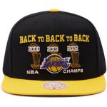 Mitchell & Ness 00-03 Lakers Champs Snapback Hwc Los Angeles Lakers Black / Gold – Zboží Mobilmania