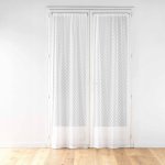 Douceur d`Interieur Sada dvou vzorovaných závěsů pro interiérový design, ODILA, 70 x 240 cm – Hledejceny.cz