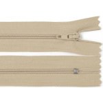 Spirálový zip No 3 délka 20 cm autolock - krémová – Zboží Mobilmania