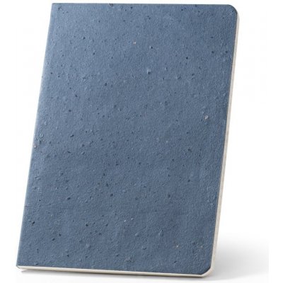 COFFEEPAD SEMI-RIGID Poznámkový blok A5 s polotuhými deskami Modrá
