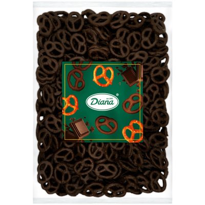 Diana Company Preclíky v hořké čokoládě 1000 g – Zboží Dáma