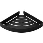 CERANO - Nástěnná koupelnová polička Alto - černá matná - 23,5x14,5 cm – Zbozi.Blesk.cz