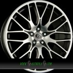 DIEWE FINA NERO 8,5x19 5x120 ET35 machined black matt polished – Hledejceny.cz