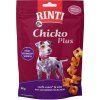 Pamlsek pro psa RINTI Chicko Plus, Sýrovo-šunkové kostky 80 g