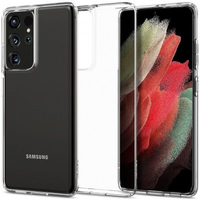 Pouzdro Spigen Liquid Crystal Samsung Galaxy S21 Ultra, čiré