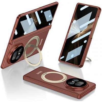 GKK ROTATE Ochranný kryt se stojánkem Honor Magic V5 bordó – Zboží Živě