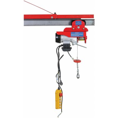 Elektrický lanový naviják s pojezdem, 500/1000 kg – Sleviste.cz