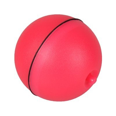 Flamingo interaktivní hračka pro kočky míček s LED růžový průměr 6cm