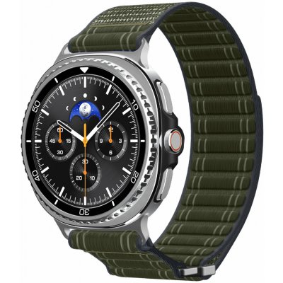 Spigen Fabric Band Hook And Loop Samsung Galaxy Watch 8 46mm/44mm/40mm Green AMP10154 – Hledejceny.cz