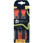 Tommee Tippee Lžičky s tepelným senzorem 4 ks 4m+ – Zboží Mobilmania