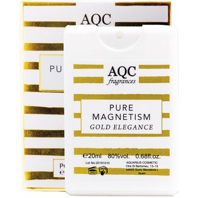 AQC Fragrances Pure Magnetism Gold Elegance toaletní voda dámská 20 ml