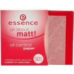 Essence papírky proti mastnotě All About Matt! Oil Control Paper 50 ks – Zbozi.Blesk.cz