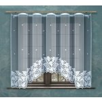 Dekorační žakárová záclona s řasící páskou DONKA 140 bílá 300x140 cm MyBestHome – Zboží Mobilmania