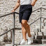 Iron Aesthetics Chino Flex navy – Zboží Dáma