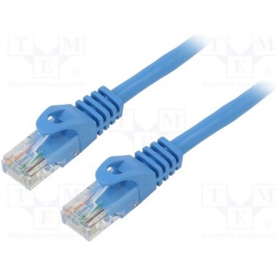 Lanberg PCU5-10CC-0100-B Patch, CAT.5E UTP, 1m, modrý – Zboží Živě