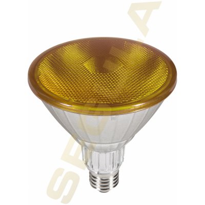 Segula 50761 LED reflektorová žárovka PAR 38 žlutá E27 18 W 120 W 1.100 Lm 40d – Zbozi.Blesk.cz