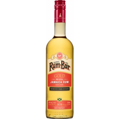 Worthy Park Rum-Bar Estate Gold Pot Still Jamaica Rum 40% 0,7 l (holá láhev) – Zbozi.Blesk.cz