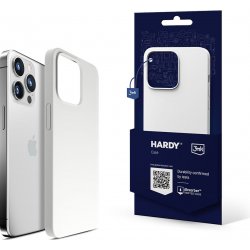 Pouzdro 3mk Hardy Silicone MagCase Apple iPhone 14 Pro Max, bílé