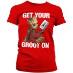 A.B. Guardians of the Galaxy 2 Get Your Groot On červené – Zboží Dáma