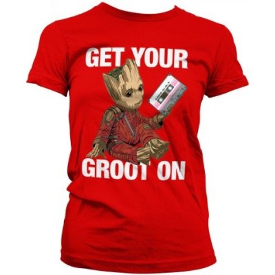 A.B. Guardians of the Galaxy 2 Get Your Groot On červené – Zboží Dáma