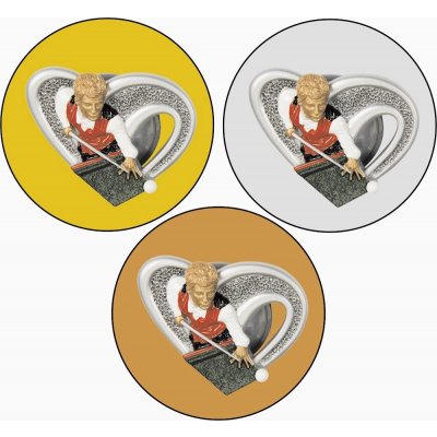 VIZINGR Kulečník MINI logo K2519-2,5 cm Nelze psát text. – Sleviste.cz