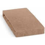 Polášek Prostěradlo froté tmavě béžové 140x220 – Zboží Dáma