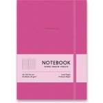 Shkolyaryk Genius Zápisník tvrdé desky A5, linkovaný růžový – Sleviste.cz