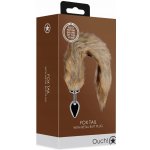 Ouch! Fox Tail with Metal Butt Plug Brown – Sleviste.cz