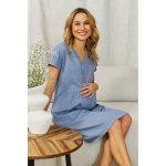 Doctor Nap těhotenská a kojící noční košile Lucky Sky Blue – Hledejceny.cz