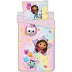 Jerry Fabrics Povlečení Gábinin kouzelný domek Bavlna 140x200 70x90 – Zboží Mobilmania