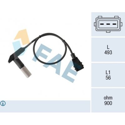 Generátor impulsů, klikový hřídel FAE 79208 – Zboží Mobilmania