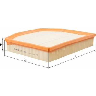 KNECHT Vzduchový filtr LX1250 – Hledejceny.cz