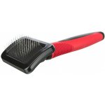 Trixie Jemný kartáč tenké drátěné štětiny plastová rukojeť 9 x 16 cm – Zboží Dáma
