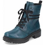Rieker dámská kotníková obuv 72675-12 modrá – Zboží Mobilmania