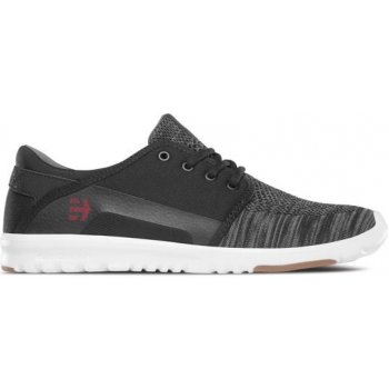 Etnies Scout YB black/dark grey /Red