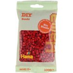 Hama Midi - Bio korálky v sáčku tmavě červené - 1000 ks – Zboží Dáma