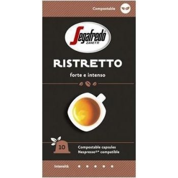 Segafredo Kávové kapsle Ristretto do kávovarů Nespresso 10 ks