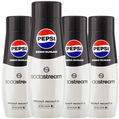 Sodastream PEPSI MAX 4 x 440 ml – Zbozi.Blesk.cz