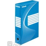Esselte archivační krabice modrá A4 80 mm – Zboží Živě