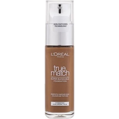 Makeup L'Oréal Paris True Match Super-Blendable Foundation 8.5N Pecan 30 ml – Zboží Mobilmania