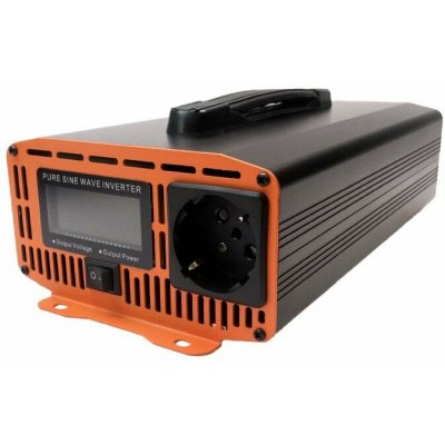 HOULI Power Inverter 12V/230V, 1300W/2600W, čistá sinusoida, 1 zásuvka HPGC0013U | Zboží Auto