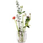 Váza IKEBANA 13 cm, stříbrná, sklo, Fritz Hansen – Zboží Mobilmania