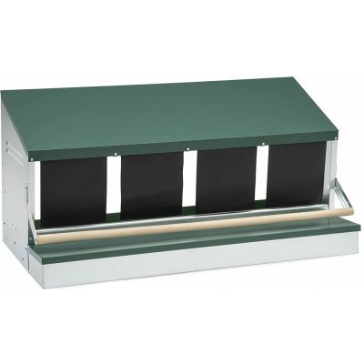 GAUN 10096 snáškové hnízdo pro slepice s bidlem a sběrným košíkem na vejce čtyřmístné – Zbozi.Blesk.cz