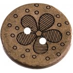 Knoflík 20 mm kokos LARY – Hledejceny.cz