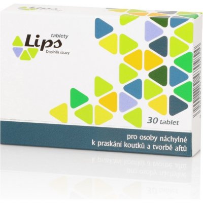 Pharmacy Laboratories S.C. Lips koutky a afty 30 tablet 1 tablet – Hledejceny.cz