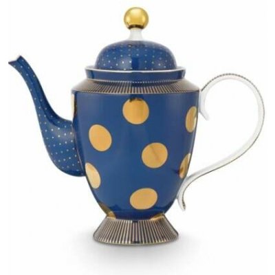 Pip Studio Dot Delight Navy-gold 1,25l modrá-zlatá – Zbozi.Blesk.cz