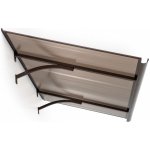 Gutta Standard 160 x 85 cm bílá / čirá 4000204 – Sleviste.cz